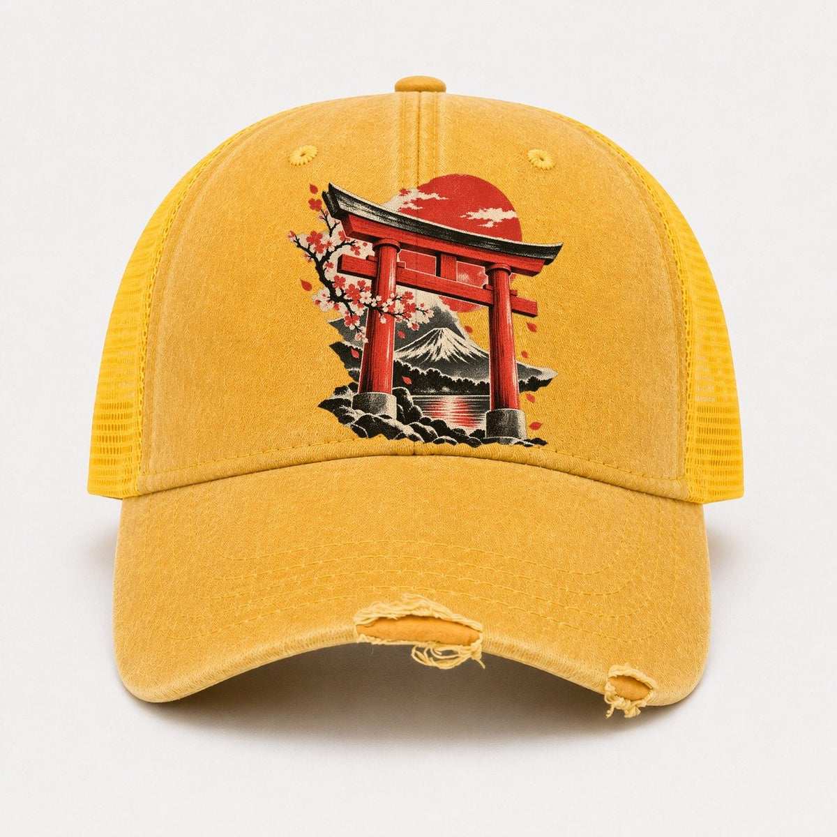 Yellow — front view