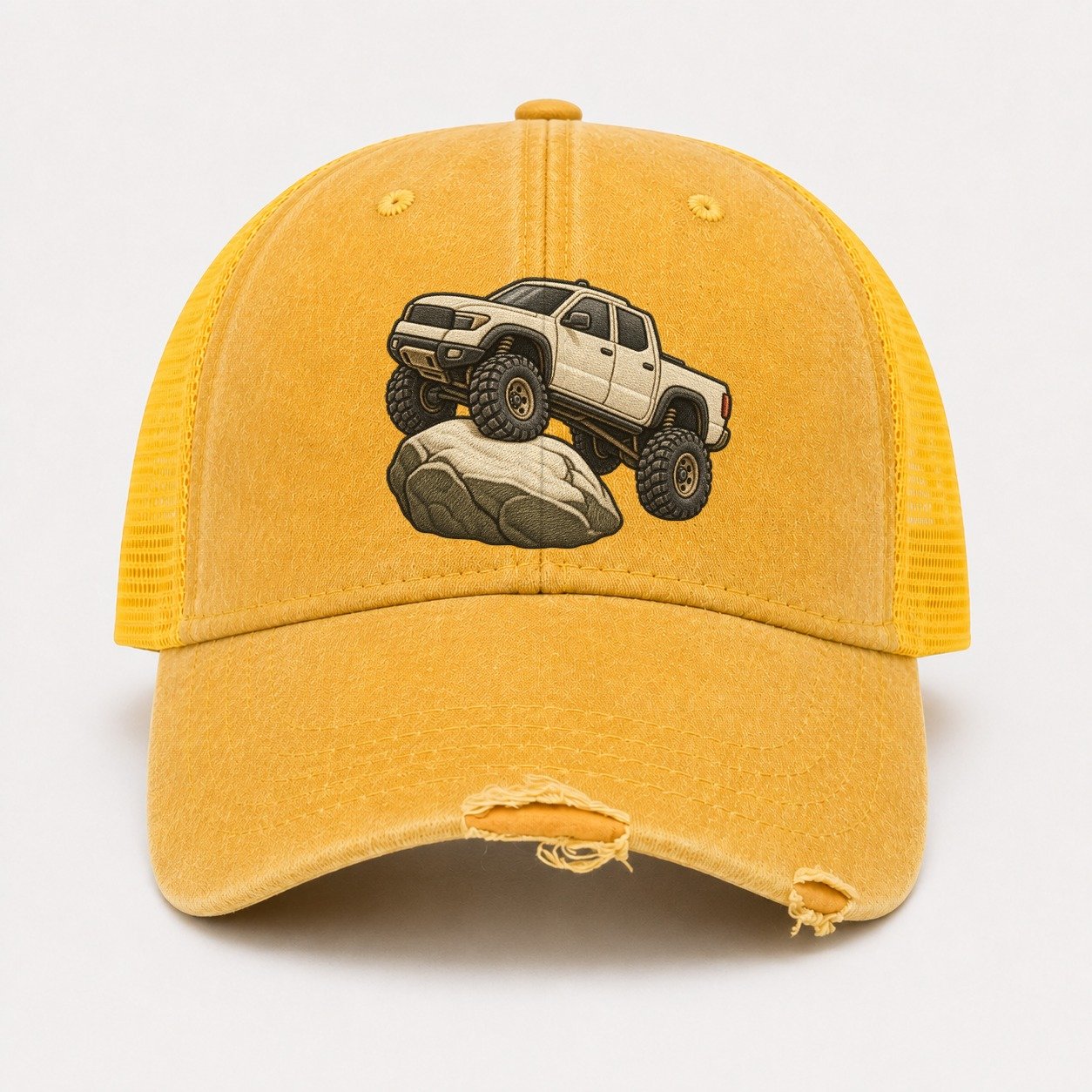Yellow — front view