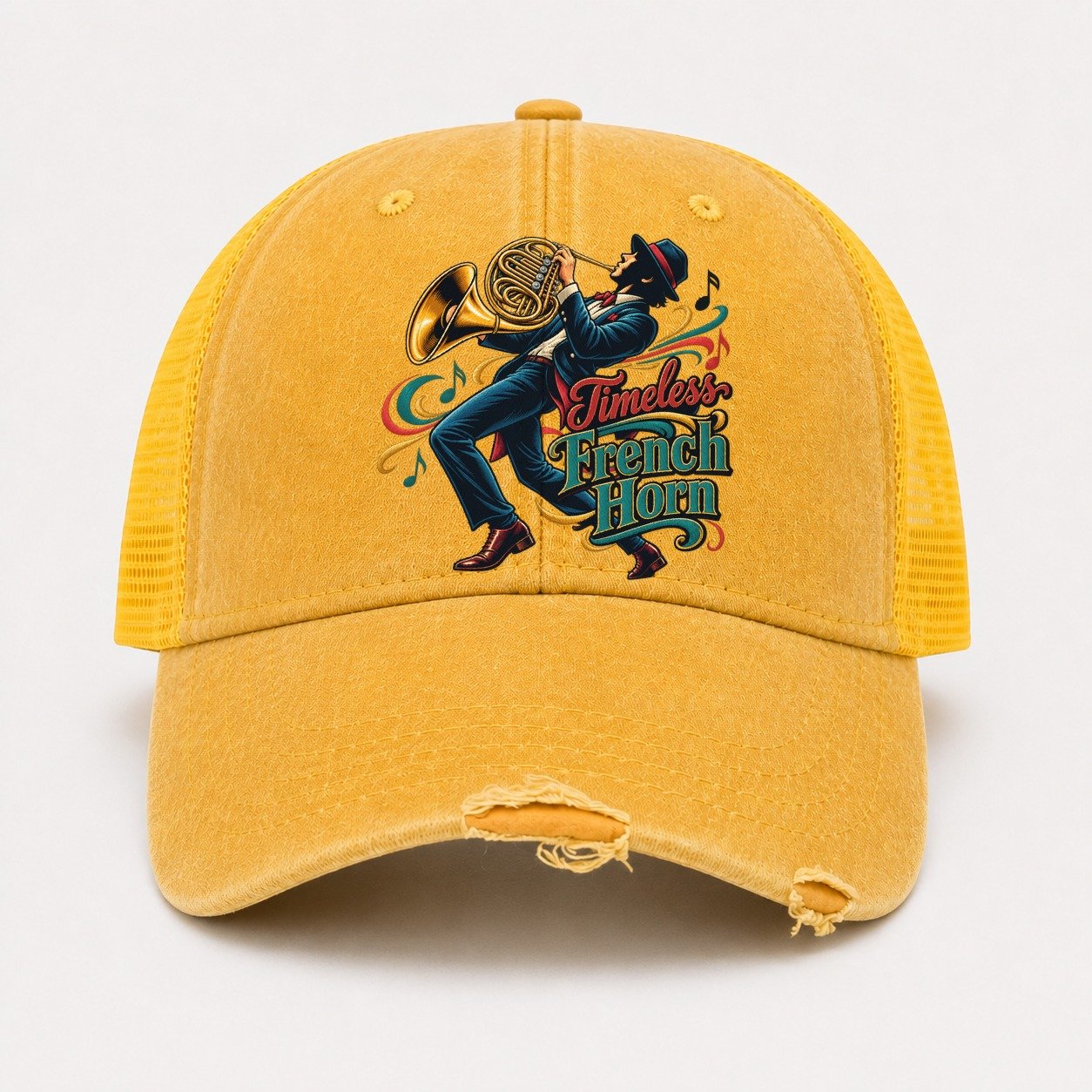 Yellow — front view