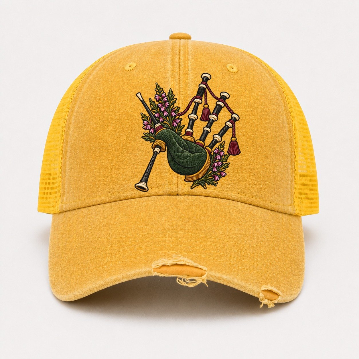 Yellow — front view