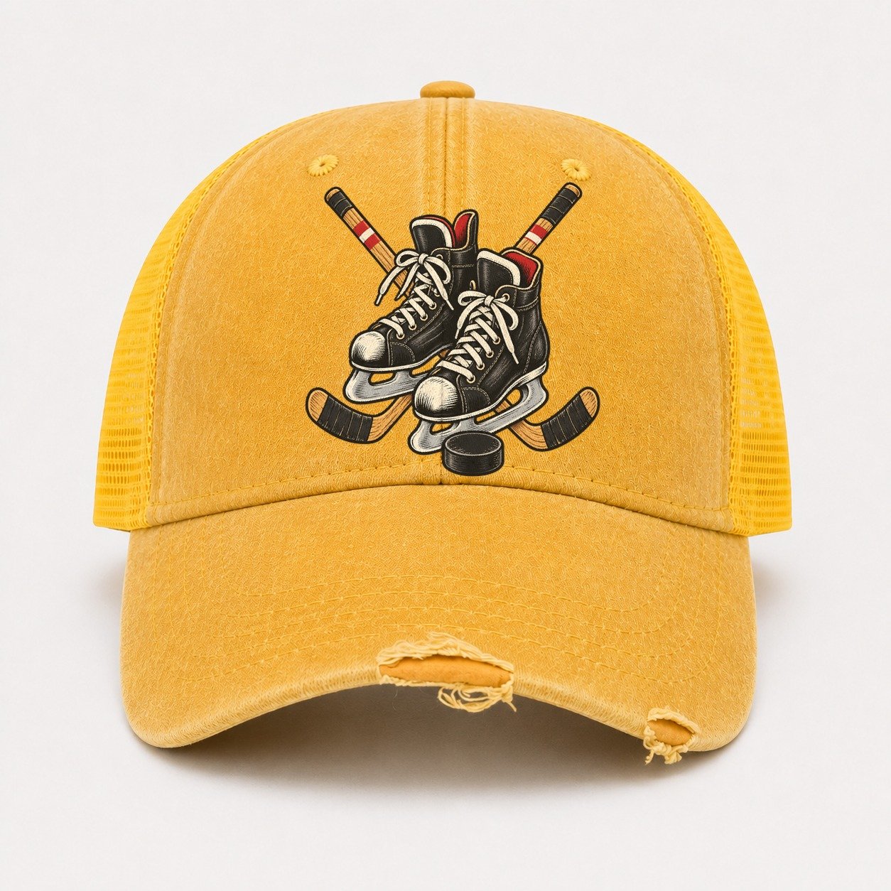 Yellow — front view