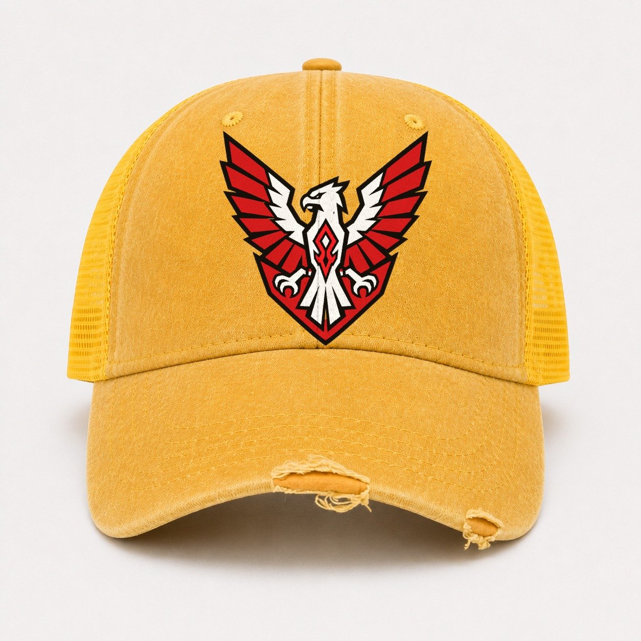 Yellow — front view