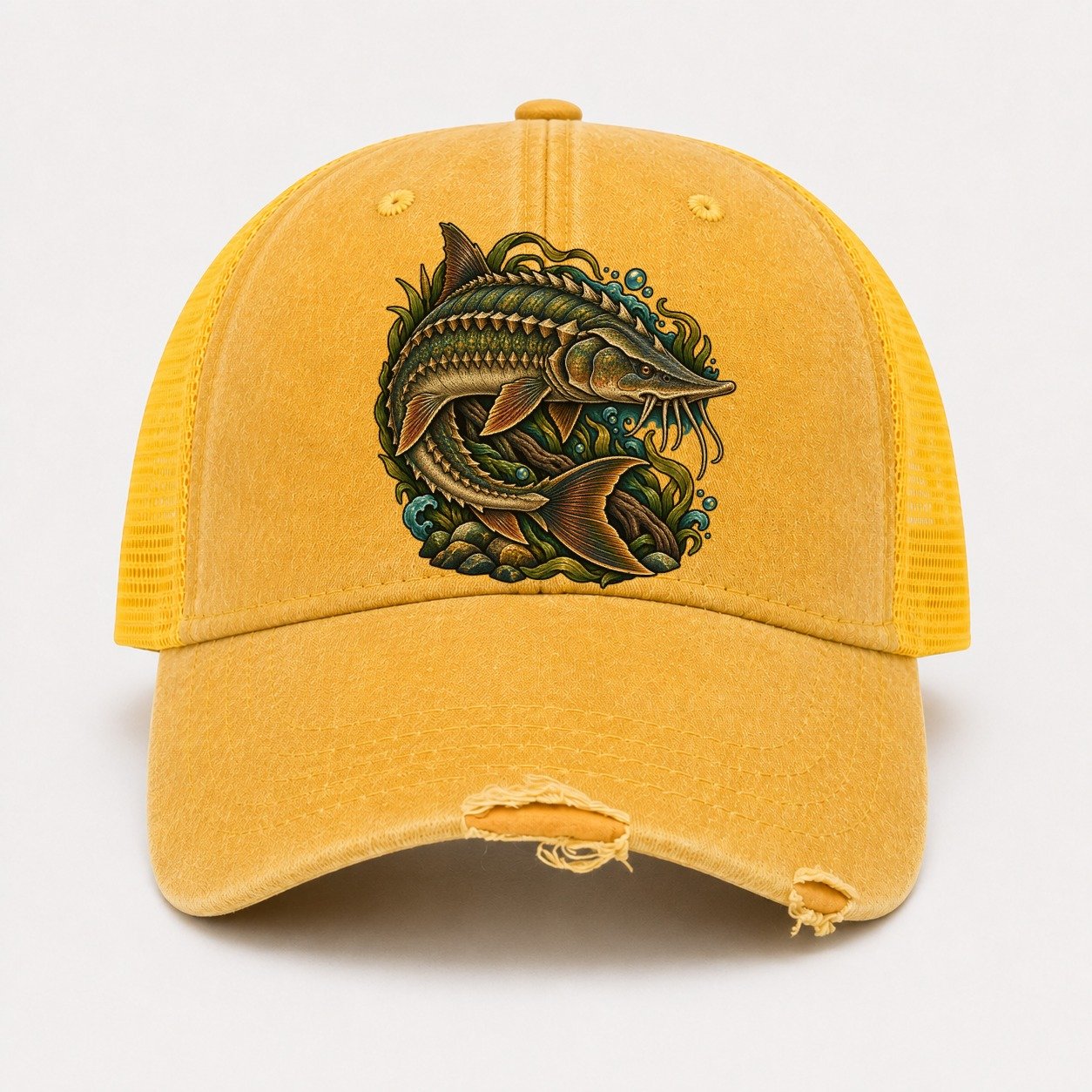 Yellow — front view