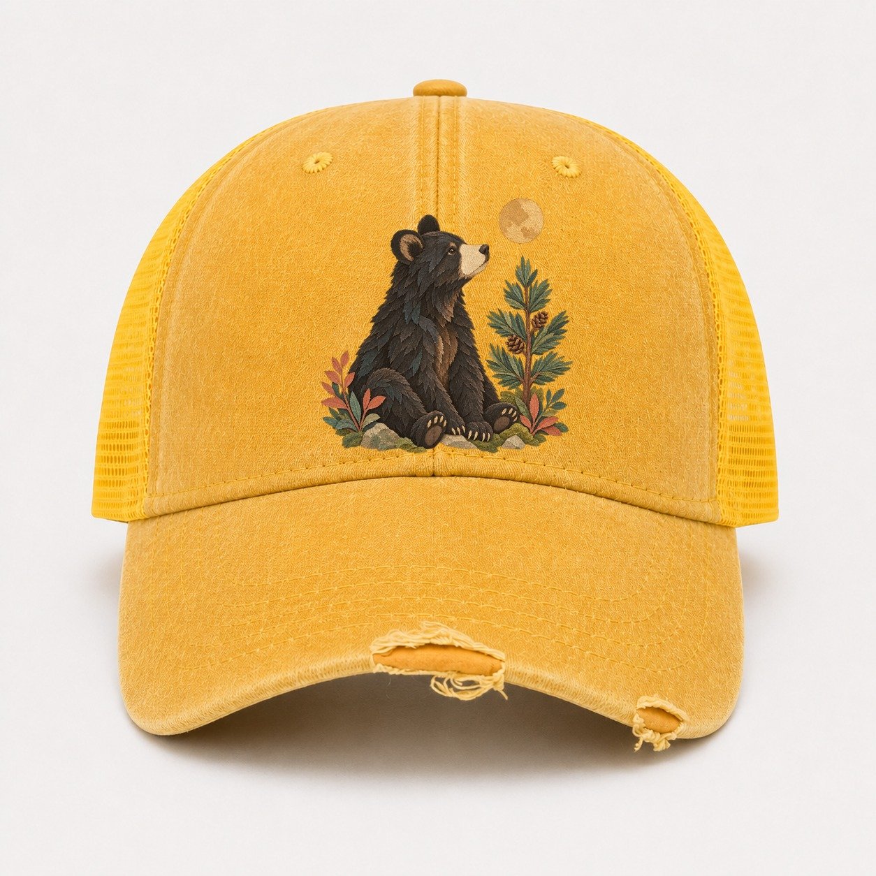 Yellow — front view