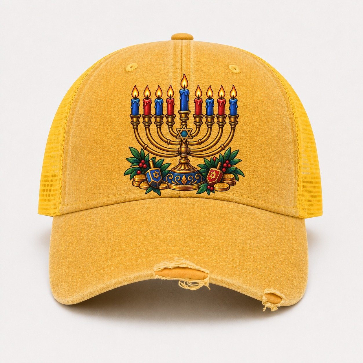Yellow — front view