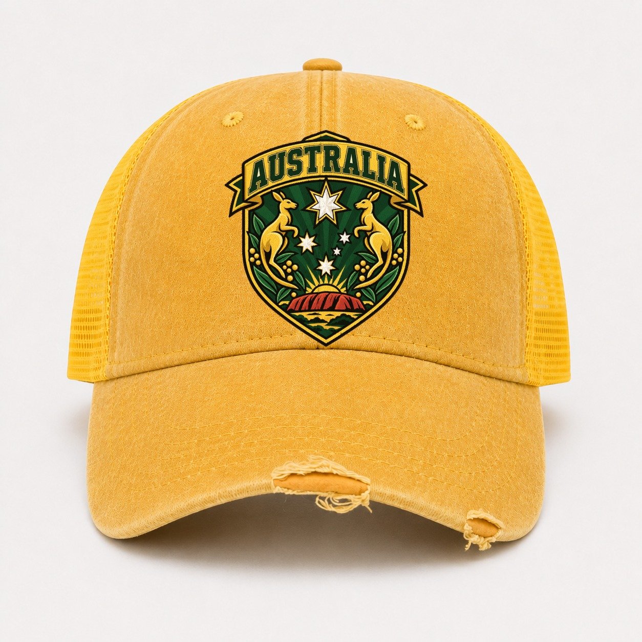 Yellow — front view