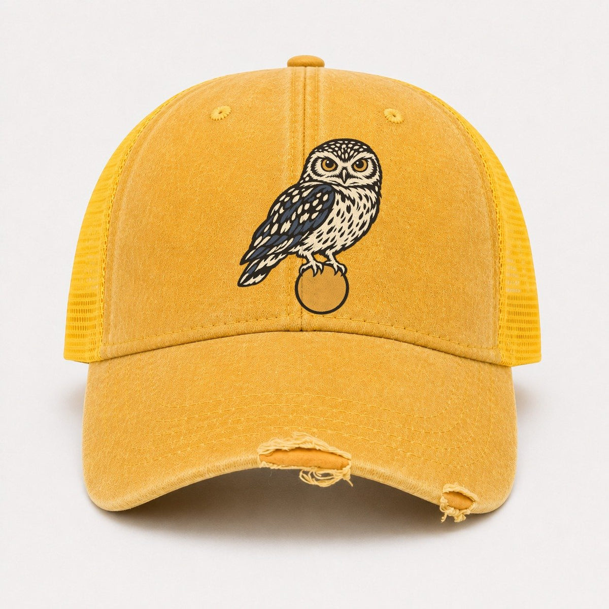 Yellow — front view
