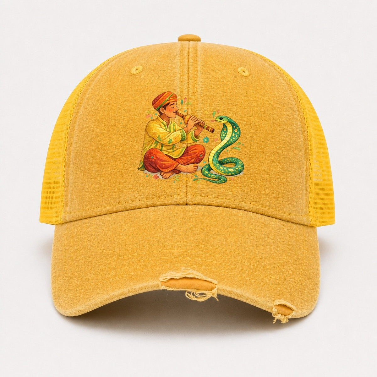 Yellow — front view
