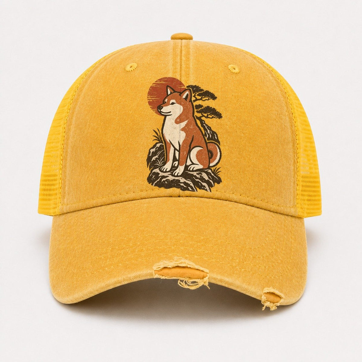 Yellow — front view