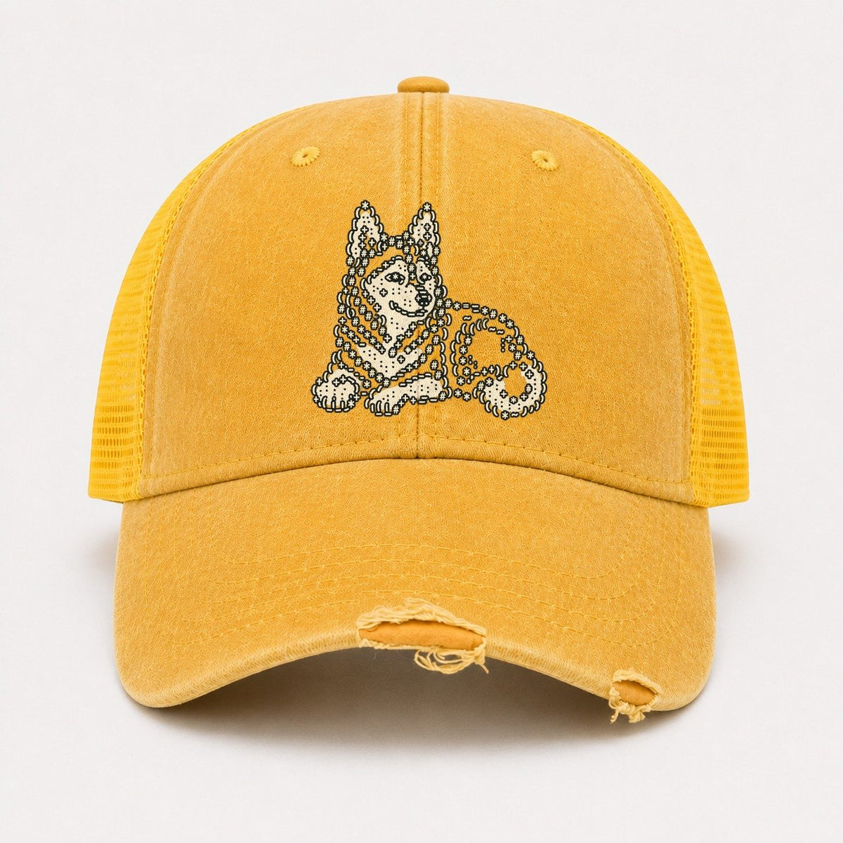 Yellow — front view