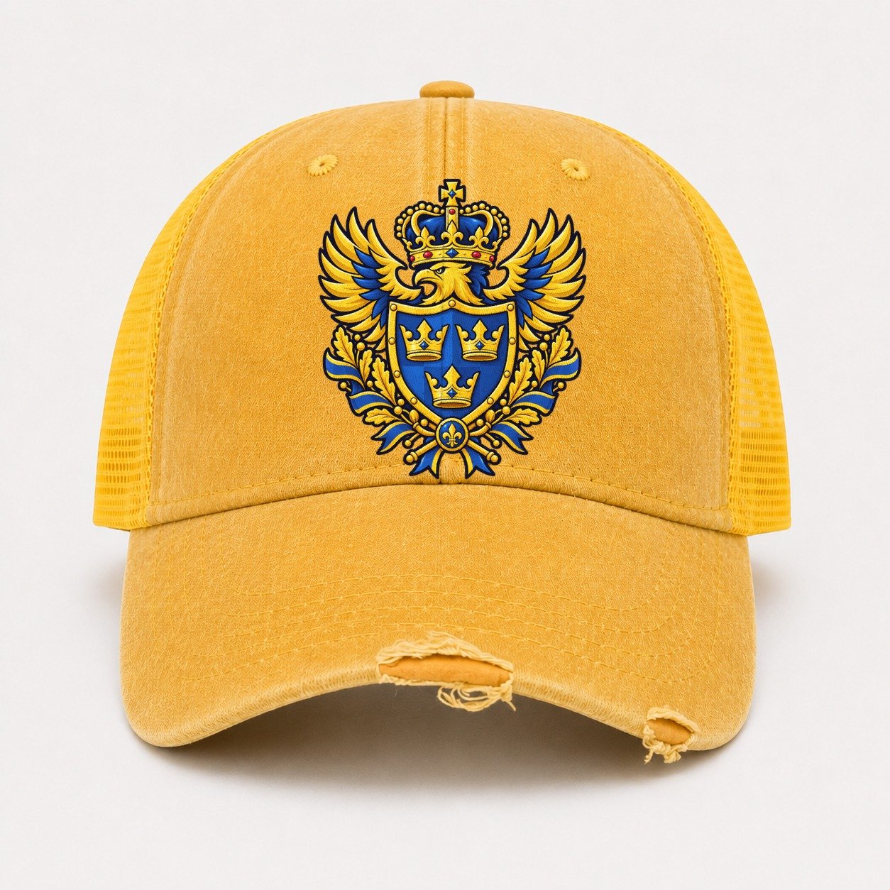 Yellow — front view