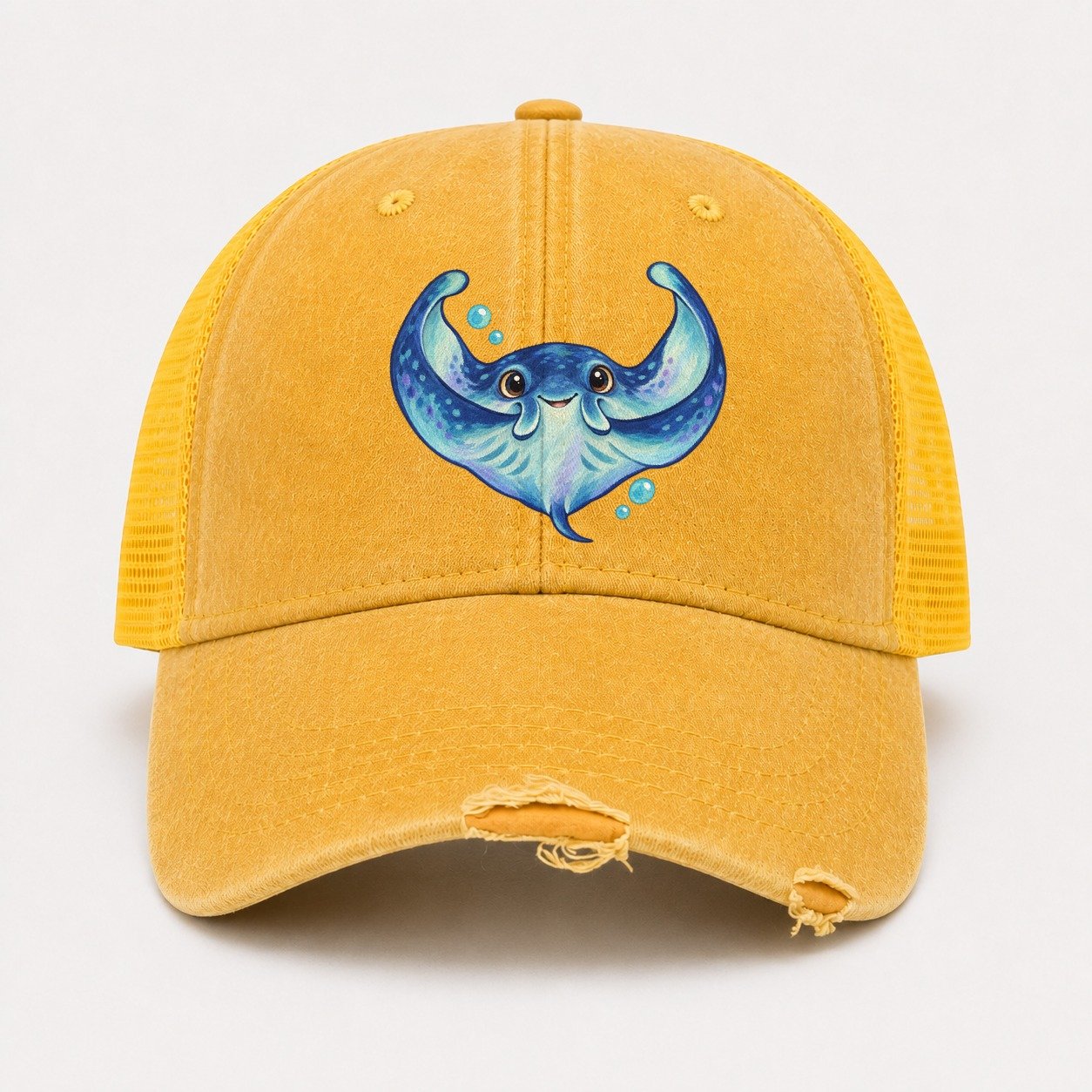 Yellow — front view