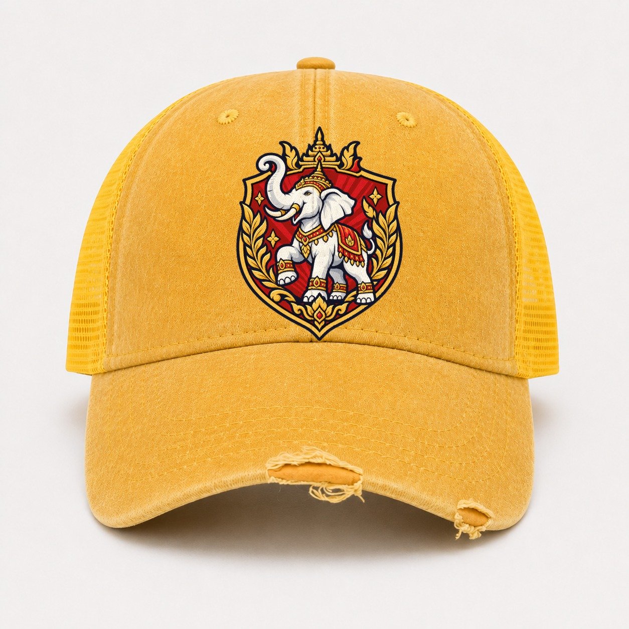 Yellow — front view