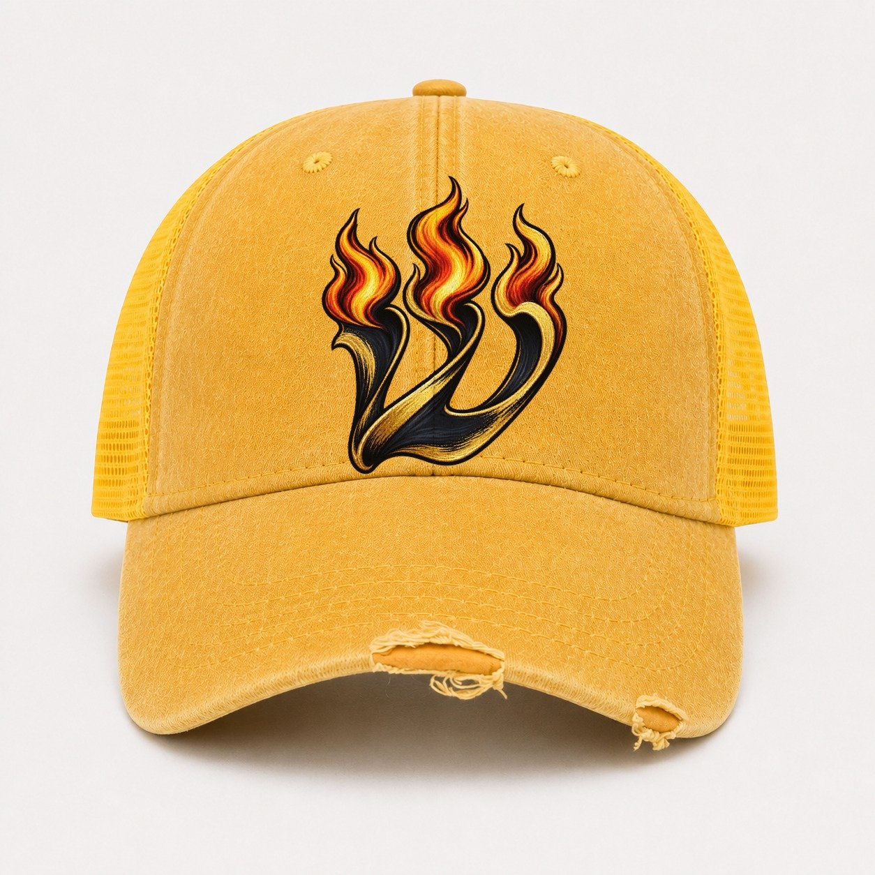 Yellow — front view