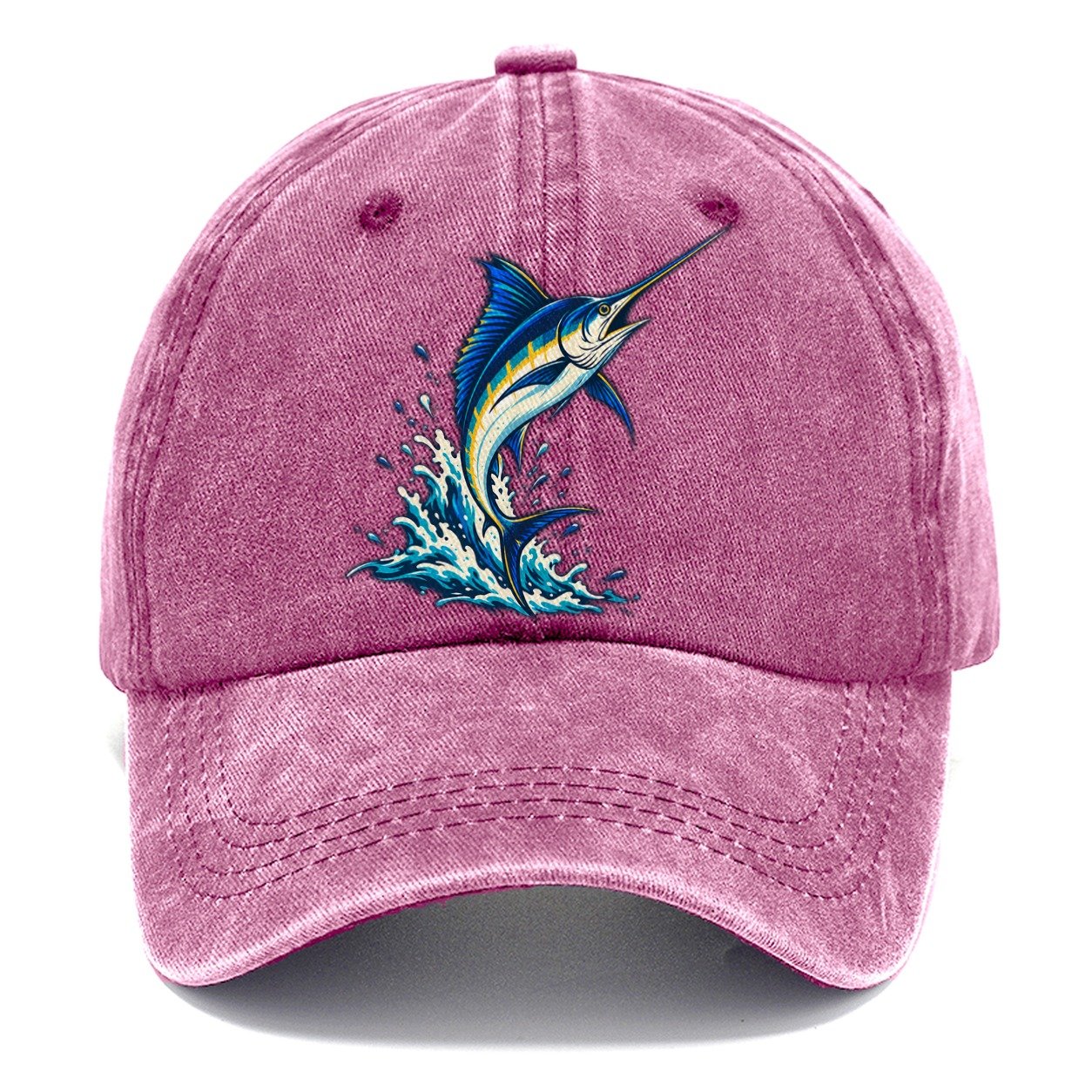 Marlin Leap Fishing Elegant Classic Cap – Dusty Rose