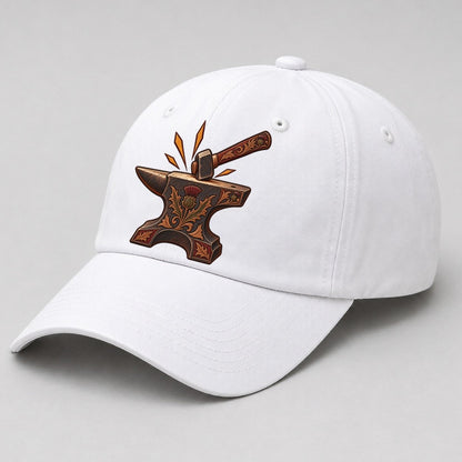 White — angle view