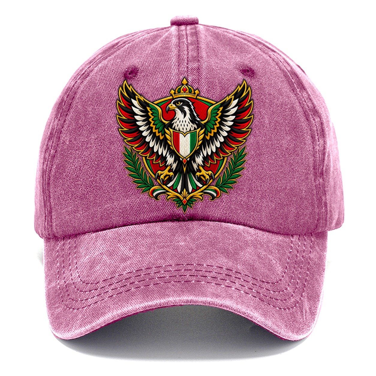 United Arab Emirates Heraldic Crest Country Logos Classic Cap – Dusty Rose