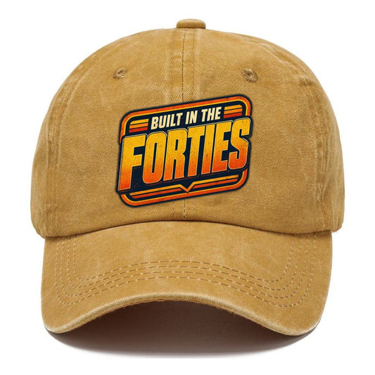 Built In The Forties Classic Cap – Golden Harvest