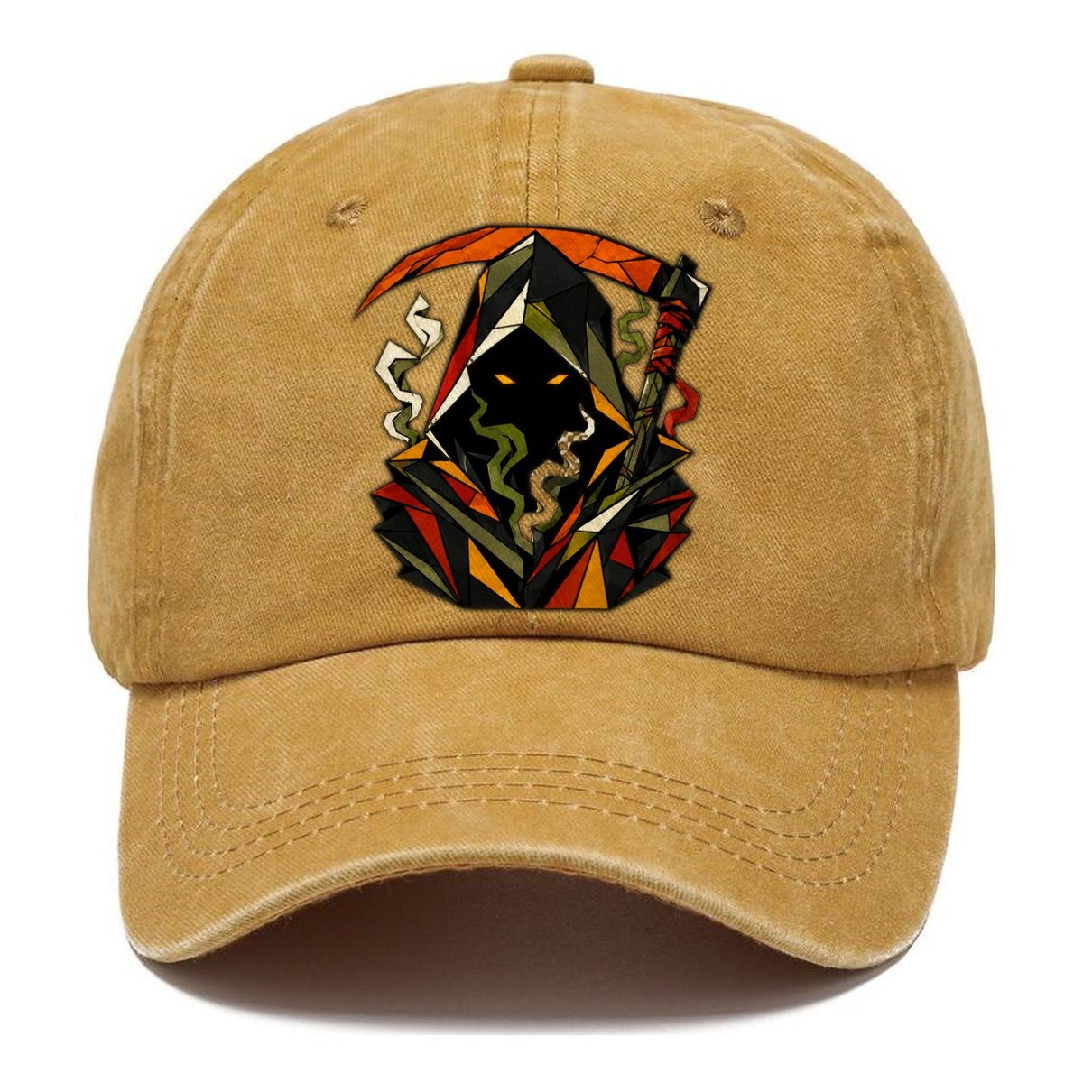 Grim Reaper Portrait Classic Cap – Golden Harvest