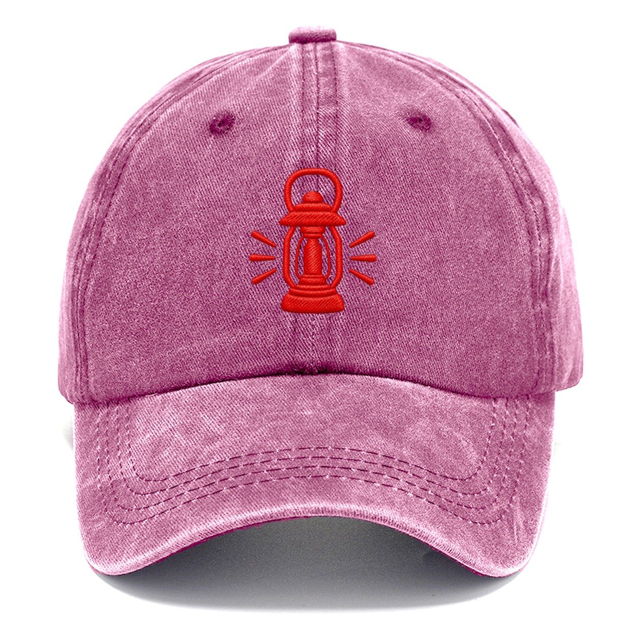 Lantern Guiding Rays Micro Motion Mark Classic Cap – Dusty Rose