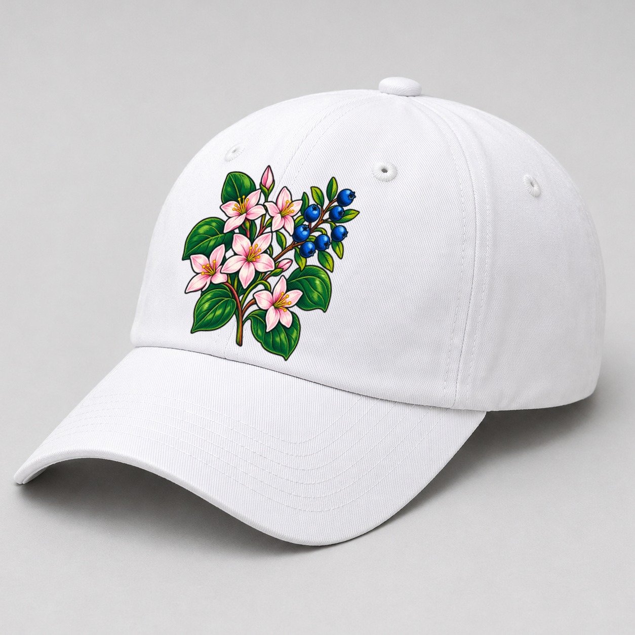 White — angle view