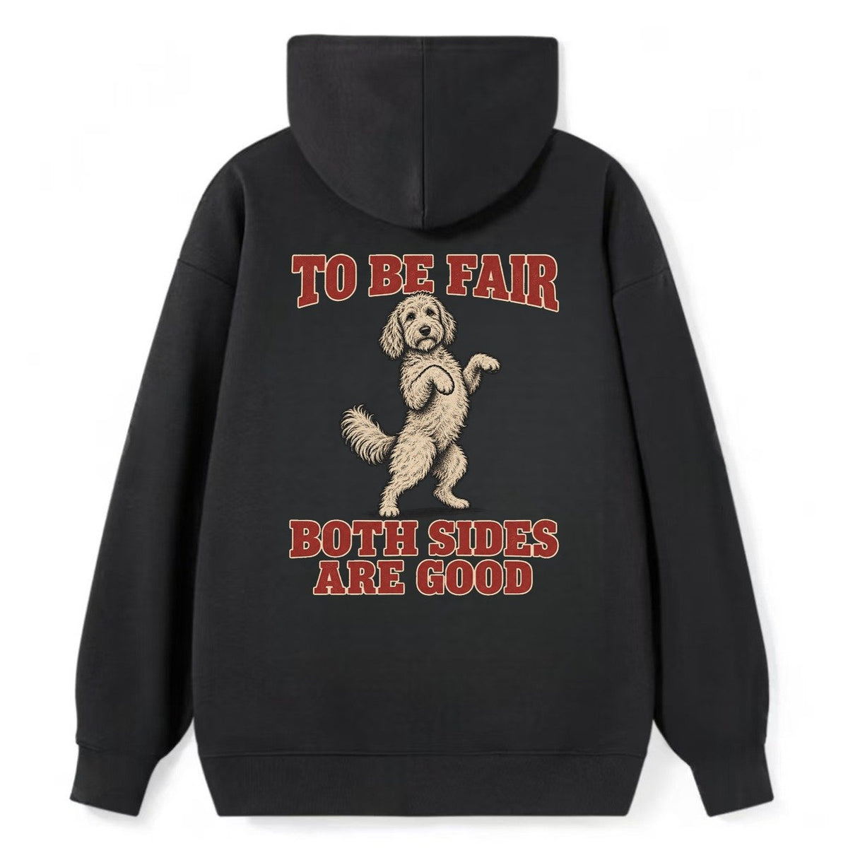 Goldendoodle Dog Declarations Classic Pullover Hoodie – Black
