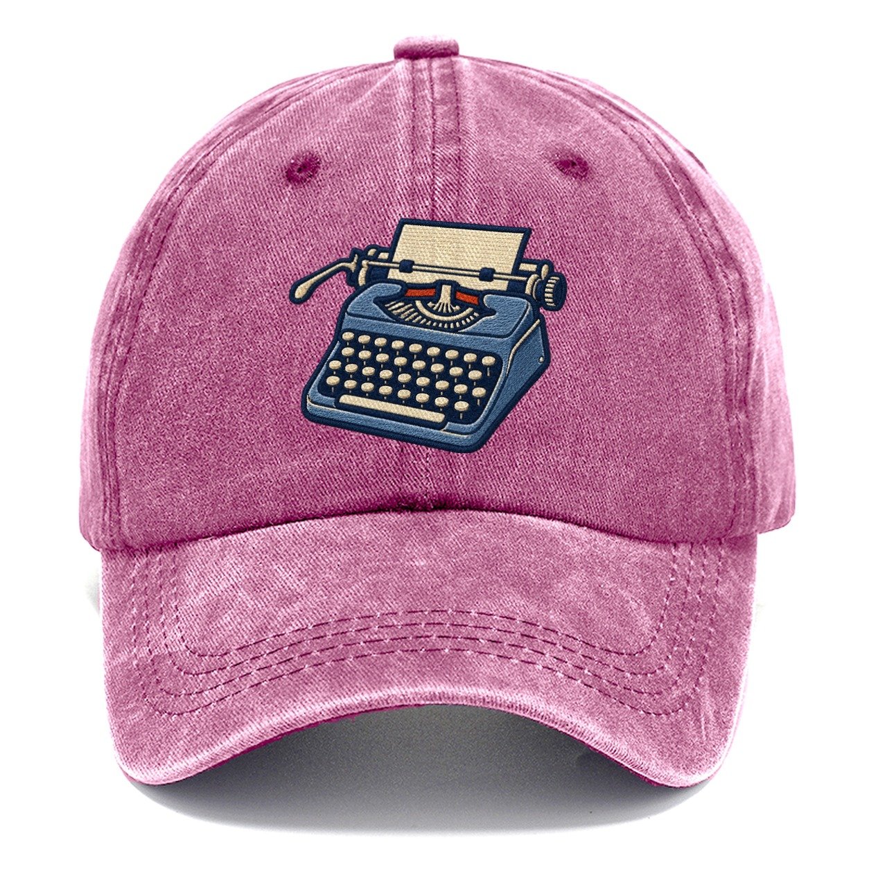 Manual Typewriter Tiny Solo Marks Classic Cap – Dusty Rose