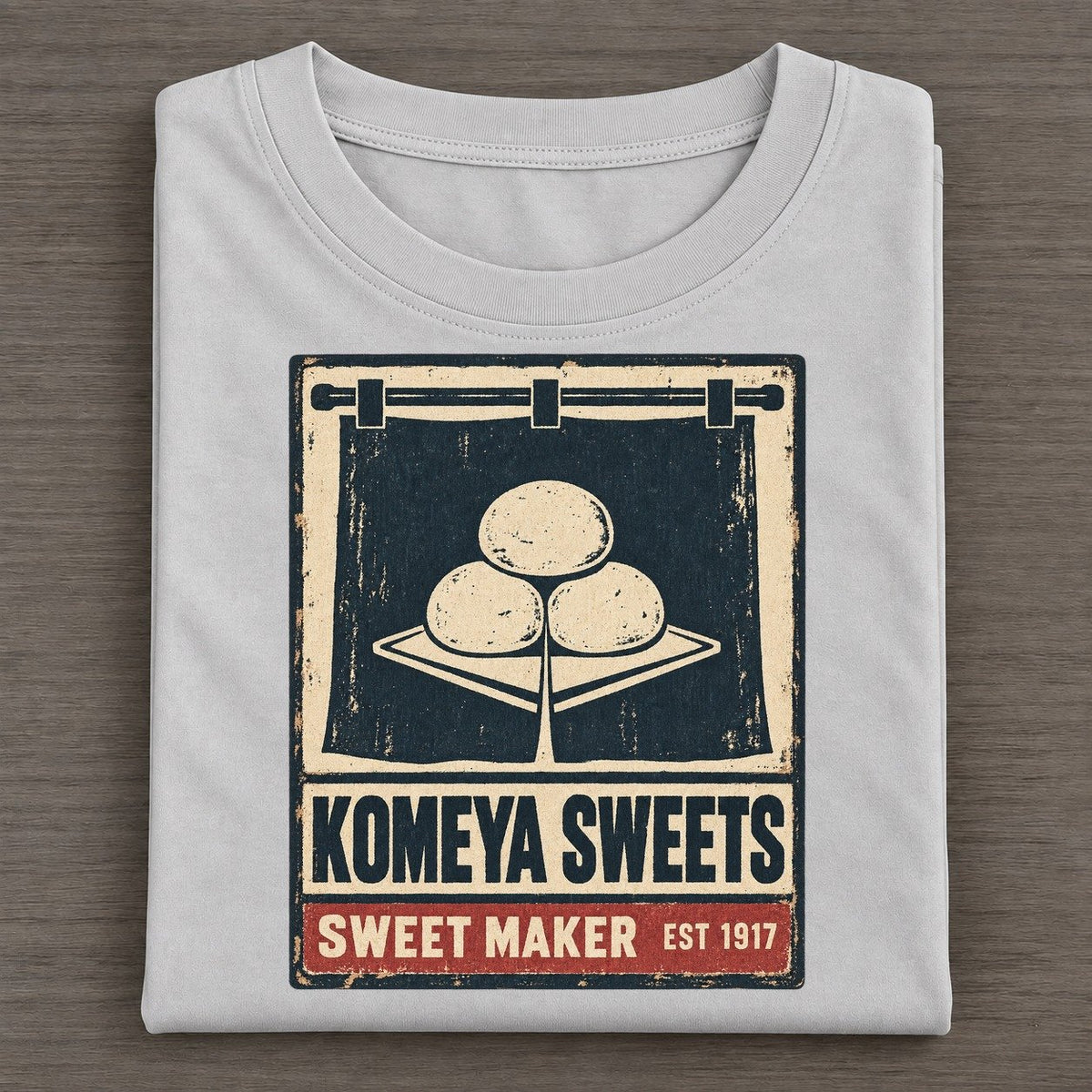 Komeya Sweet Shop Noren Trade Co Classic T-shirt – Grey