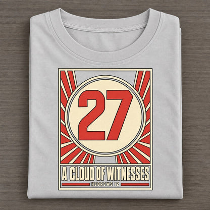 A Cloud Of Witnesses Pit Board Parables Classic T-shirt – Grey