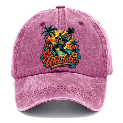 Ukulele Crest Music Instruments Classic Cap – Dusty Rose