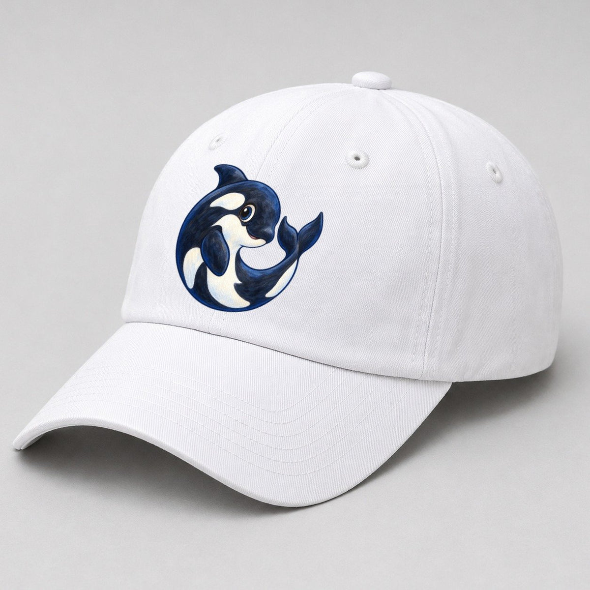 White — angle view
