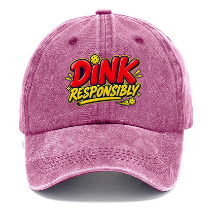 Dink Responsibly Pickleball Life Classic Cap – Dusty Rose