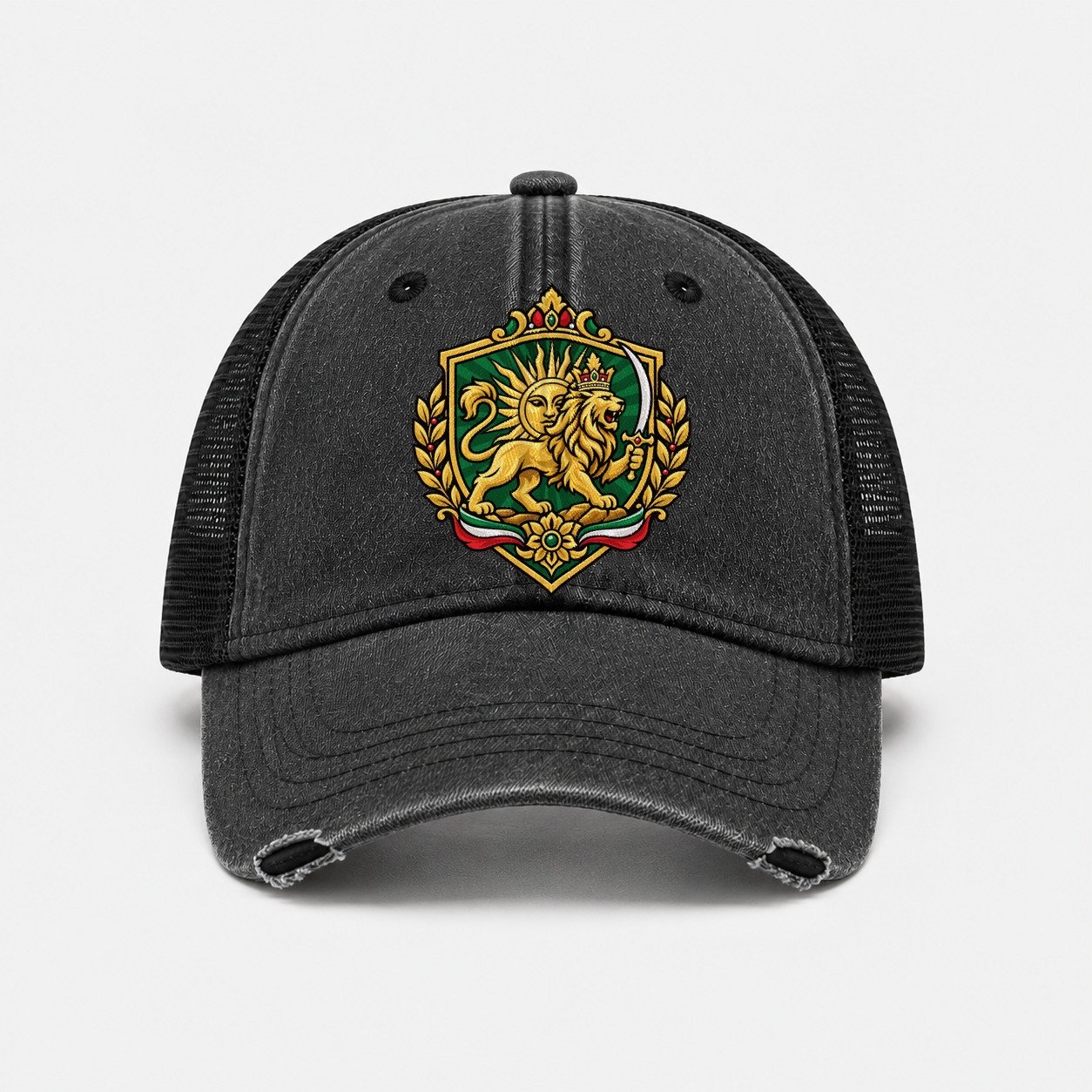 Black — front view