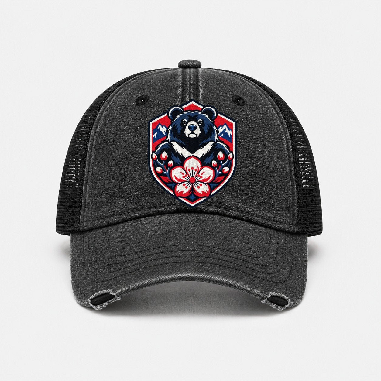 Black — front view