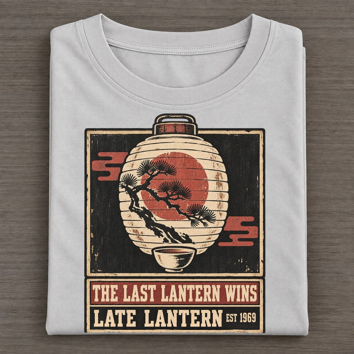 Late Lantern Izakaya Rules Classic T-shirt – Grey
