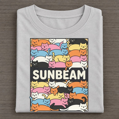 Sunbeam Overcatted Classic T-shirt – Grey