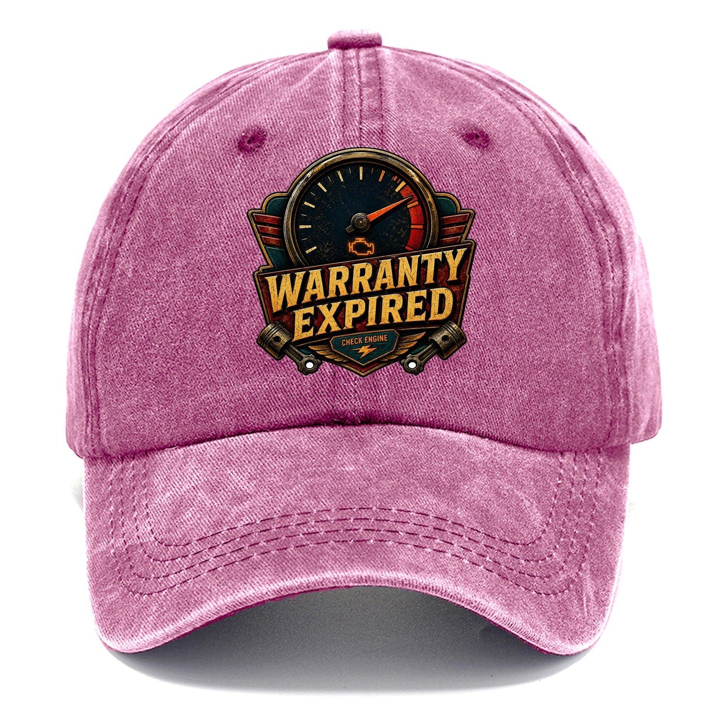 Warranty Expired Check Engine Classic Cap – Dusty Rose