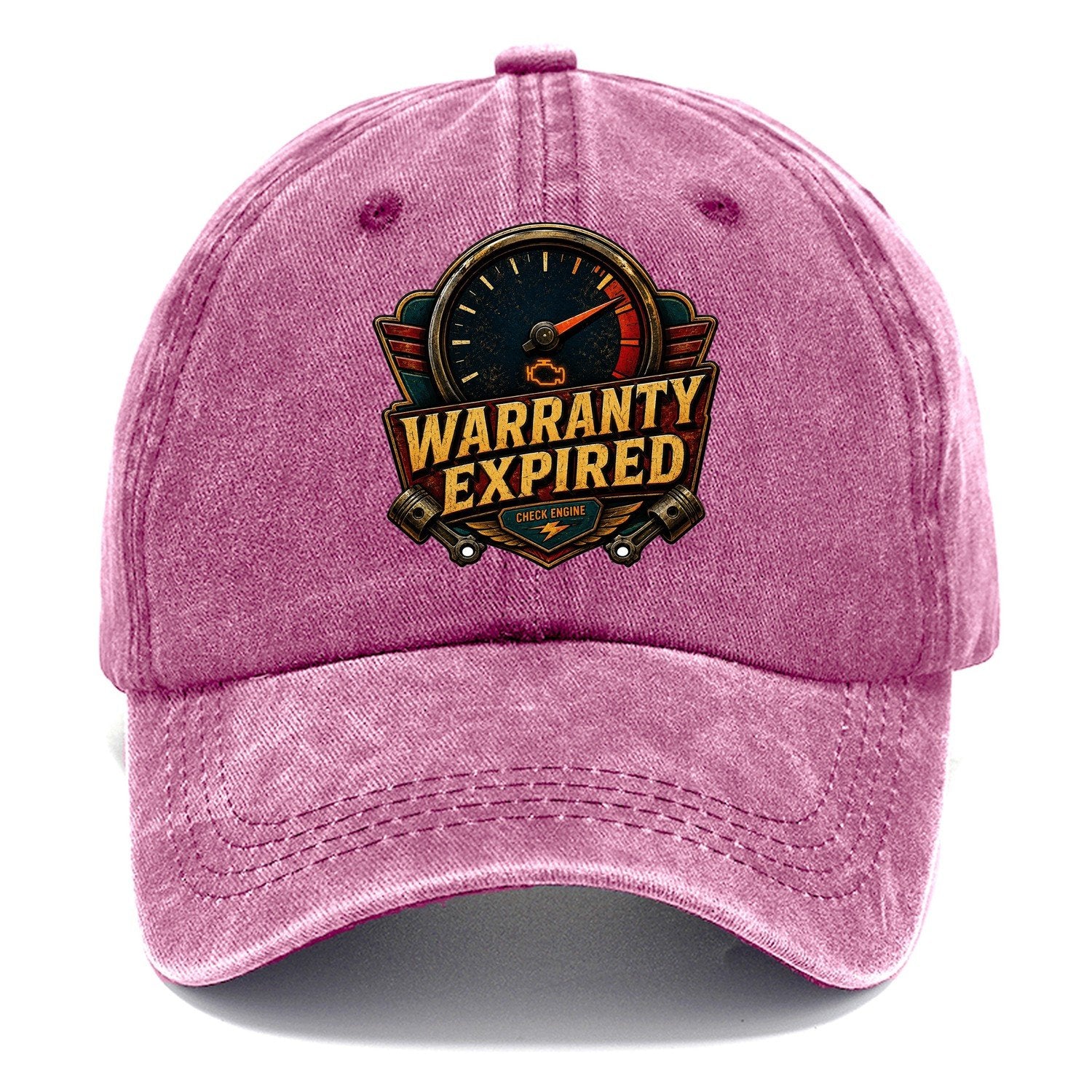 Warranty Expired Check Engine Classic Cap – Dusty Rose