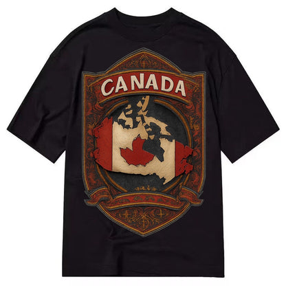 Canada Map Classic T-shirt – Black