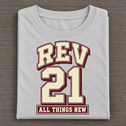 Revelation 21 Varsity Chapel Varsity Classic T-shirt – Grey