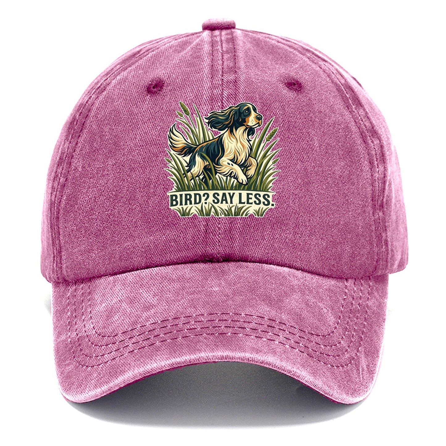 Bird Say Less Classic Cap – Dusty Rose