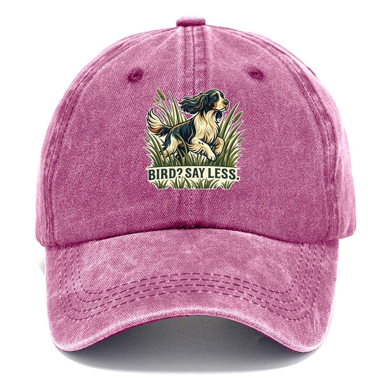 Bird Say Less Classic Cap – Dusty Rose