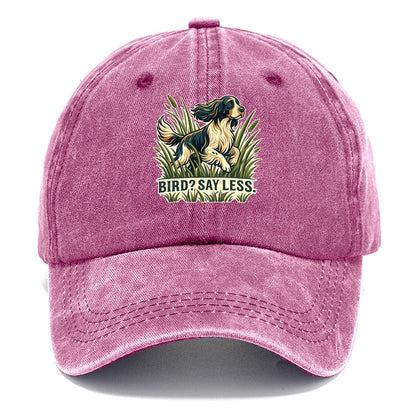 Bird Say Less Classic Cap – Dusty Rose