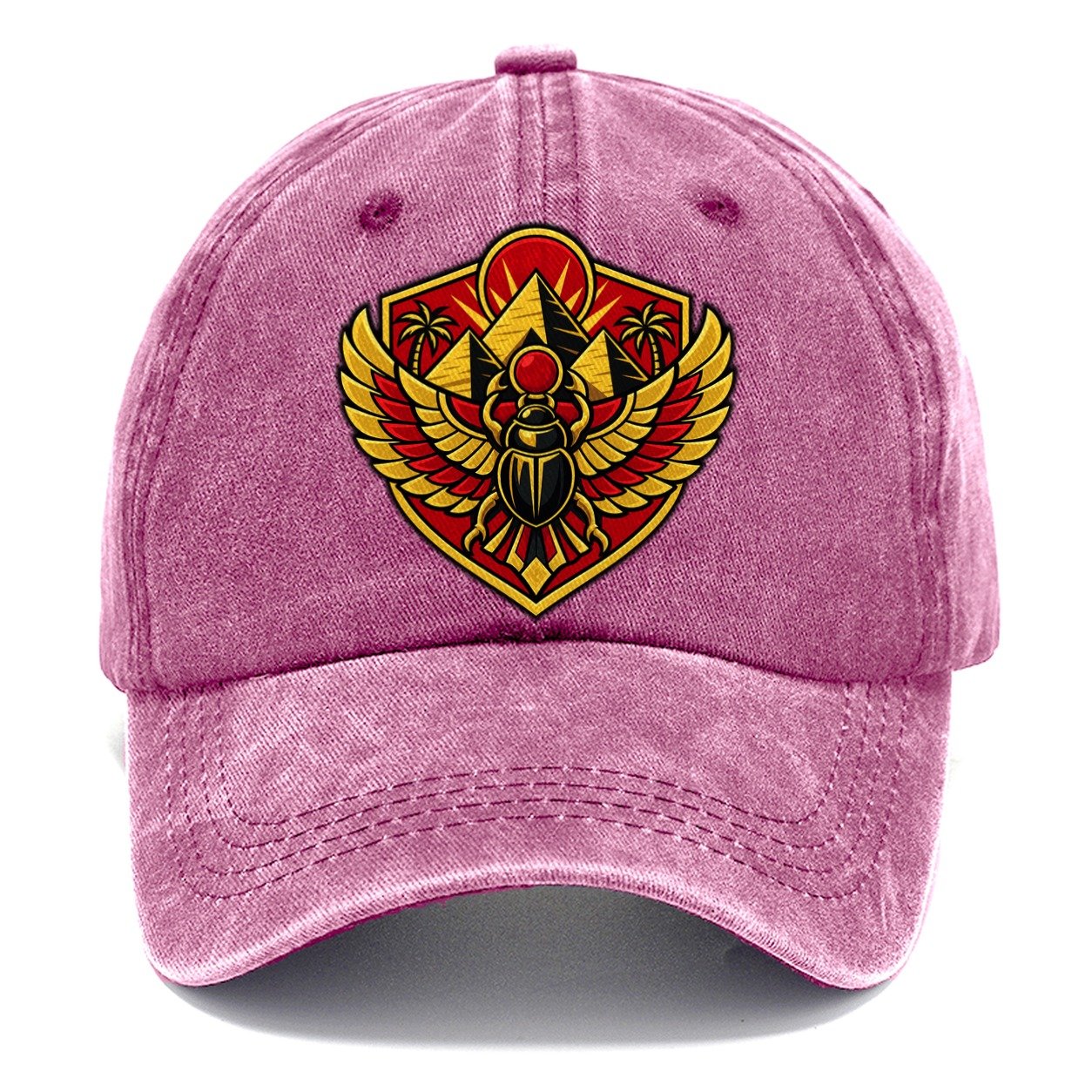 Egypt Minimal Emblem Country Logos Classic Cap – Dusty Rose
