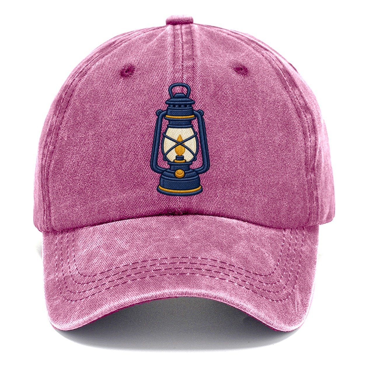 Camp Lantern Tiny Solo Marks Classic Cap – Dusty Rose