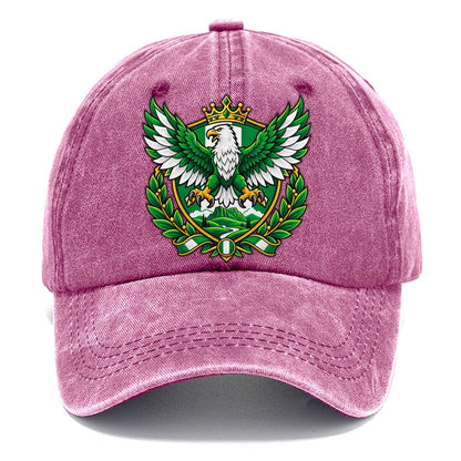 Nigeria Heraldic Crest Country Logos Classic Cap – Dusty Rose