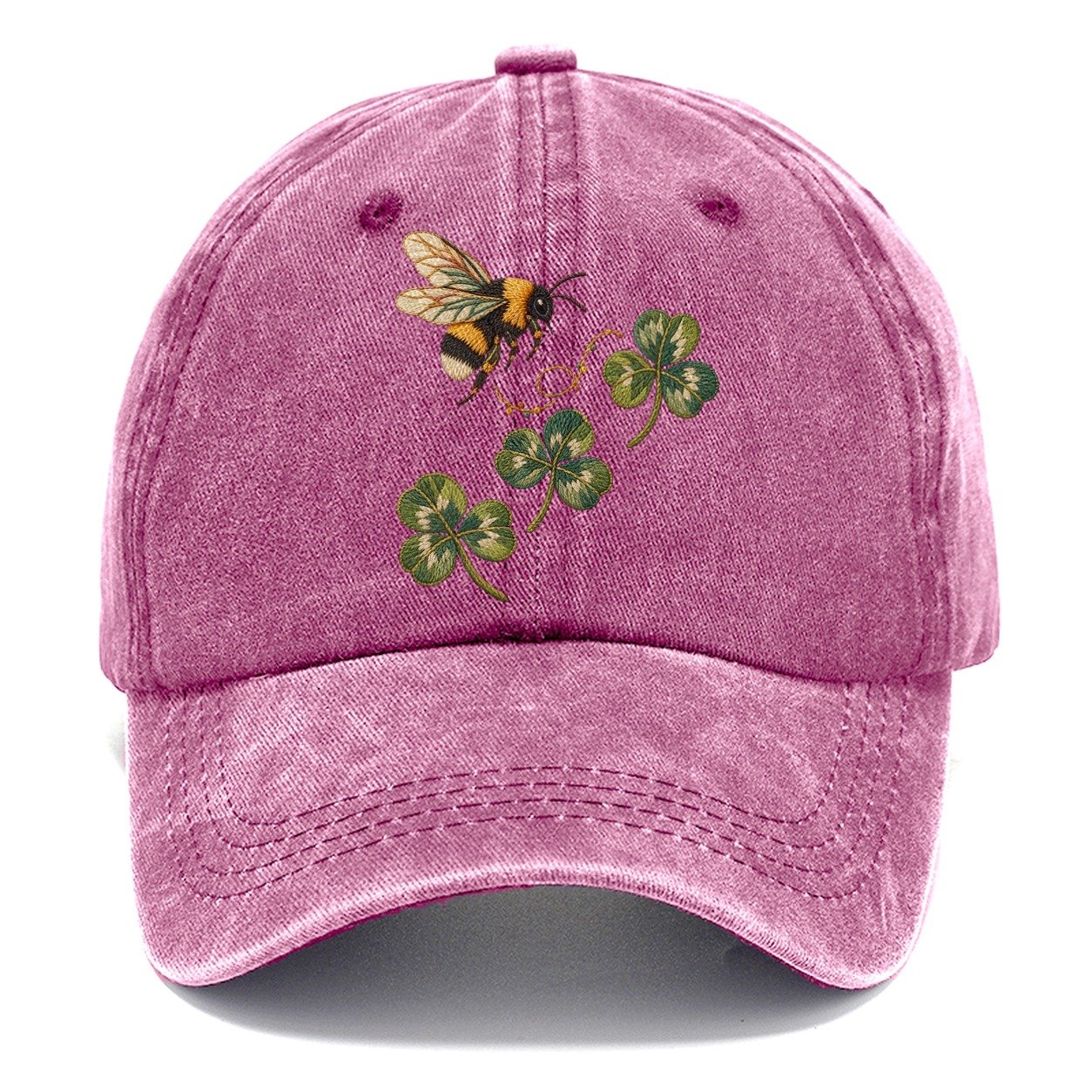 Bumblebee Three Clover Rise Gentle Wild Classic Cap – Dusty Rose