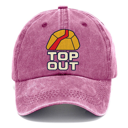 Top Out Rock Climbing Classic Cap – Dusty Rose