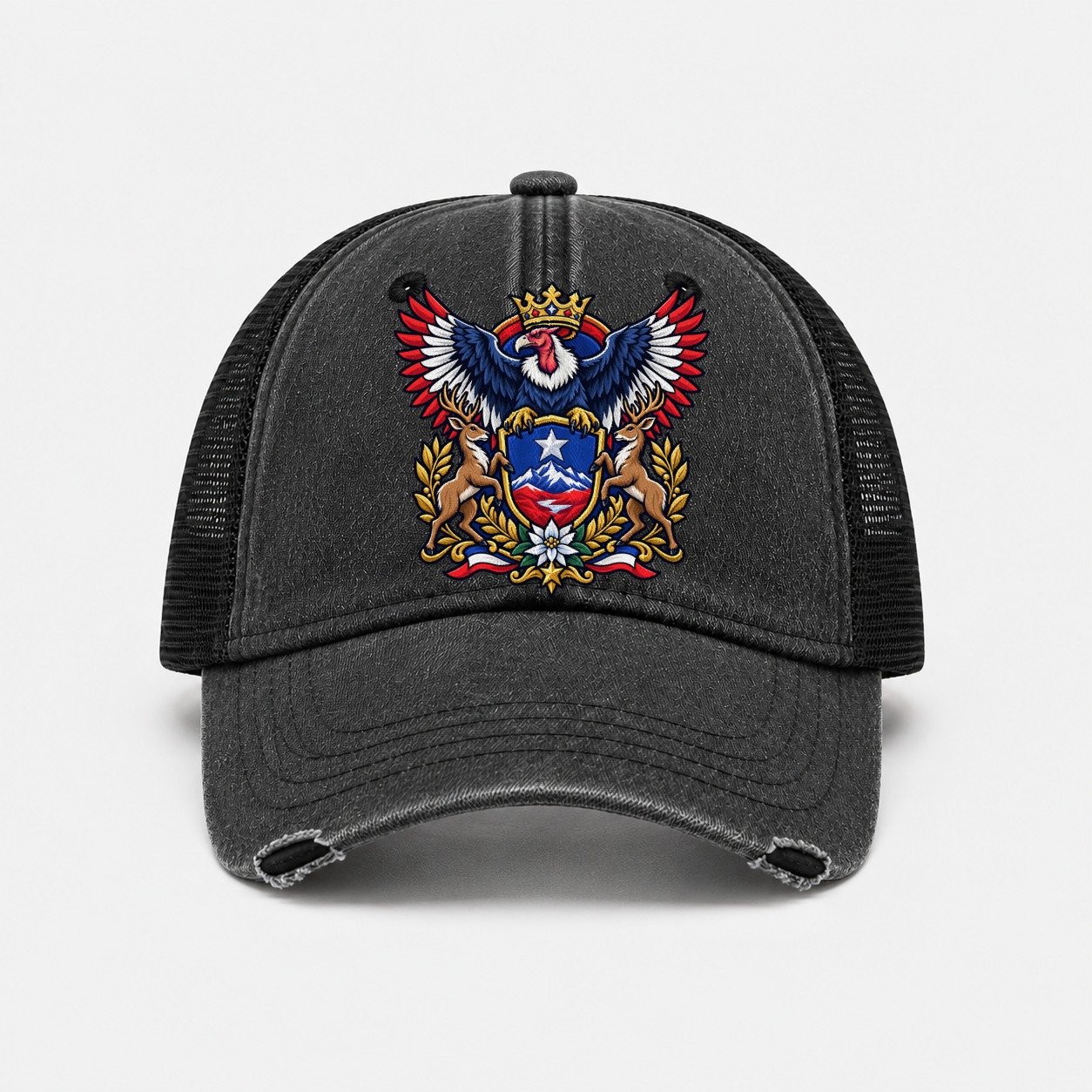 Black — front view