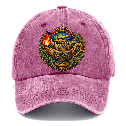Ancient Oil Lamp Jerusalem Classic Cap – Dusty Rose